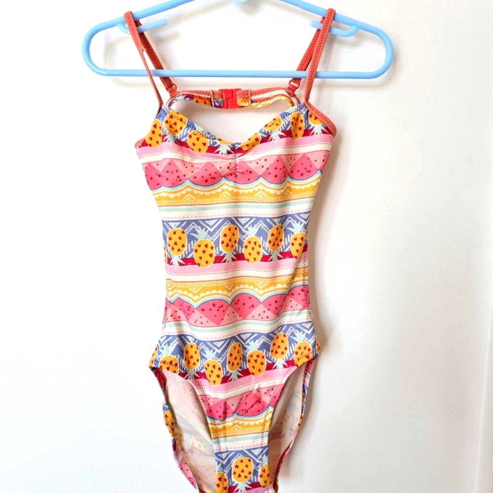 Zara girls open back swimwear Size 5